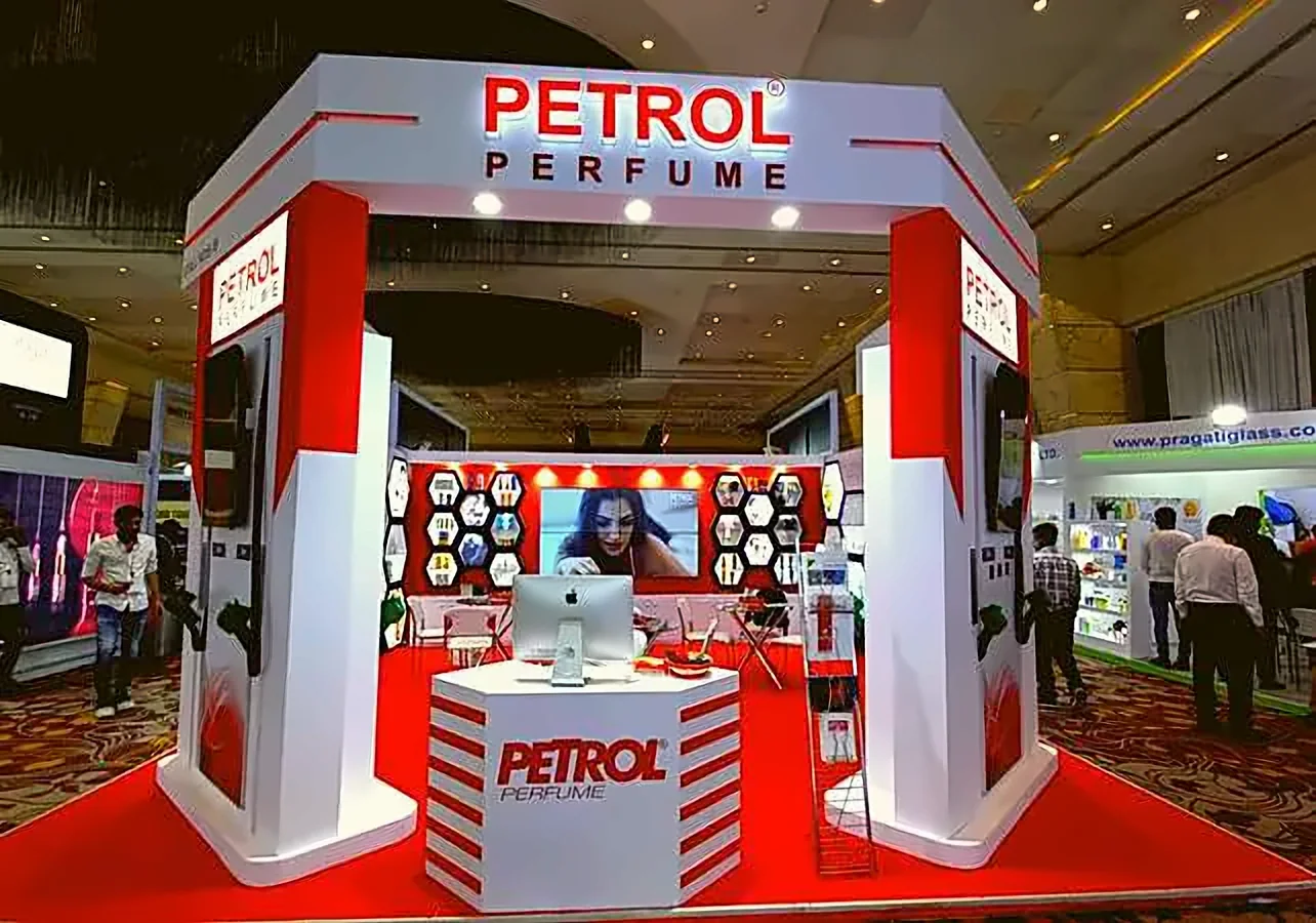 Exhibition stall by Crewnited