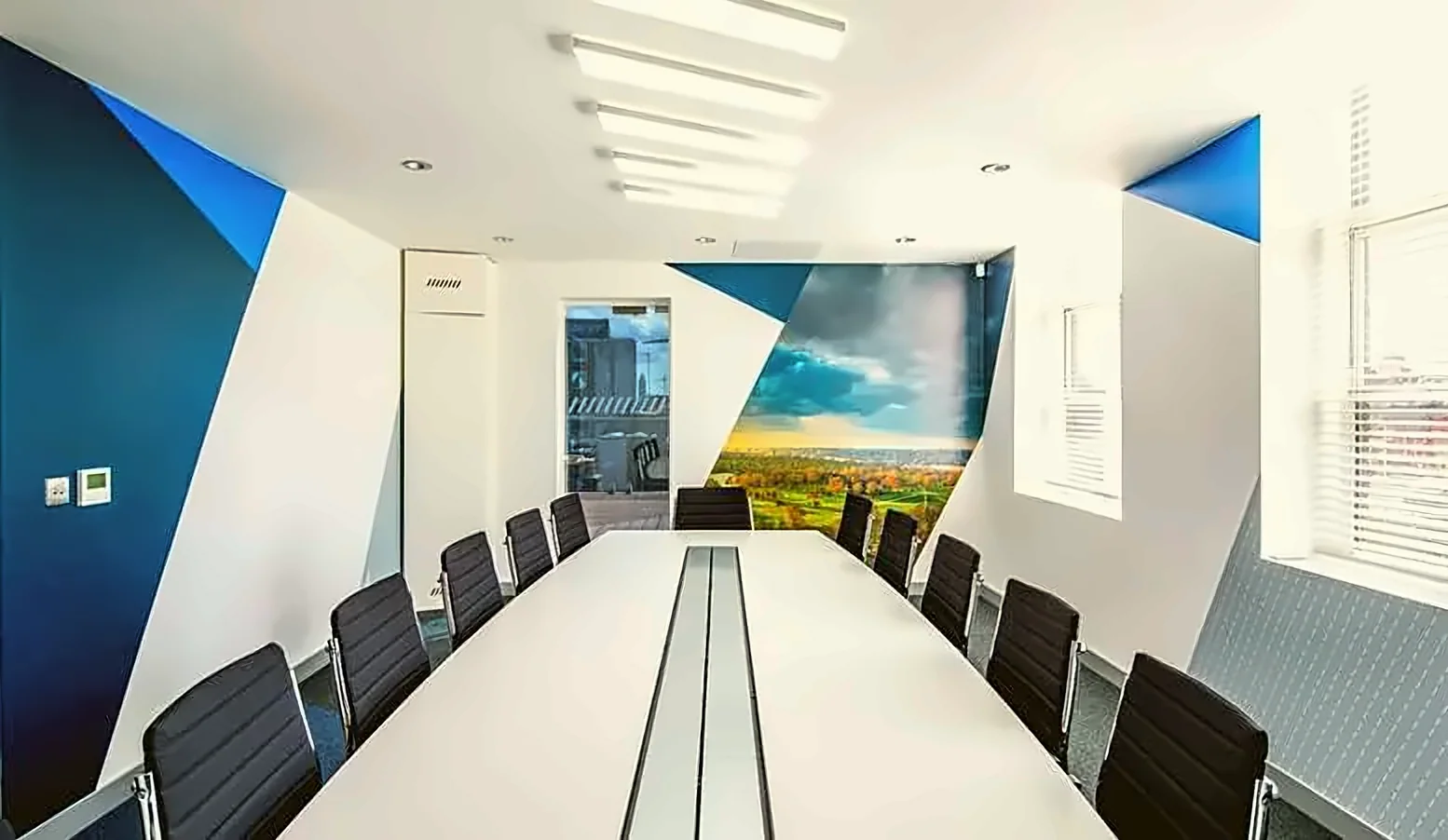 Office branding by Crewnited